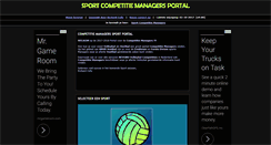Desktop Screenshot of competitiemanager.net